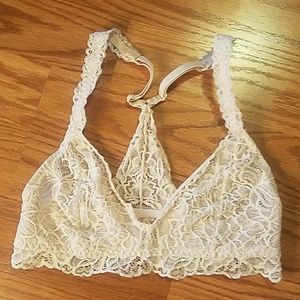 Lace racer back bralette